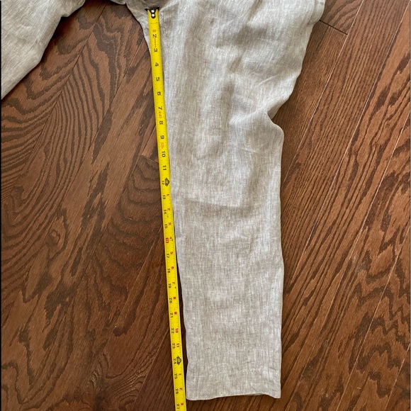 Linen Pants Cha Cha Vente Cropped Pants Capris 100% Linen - Picture 9 of 12